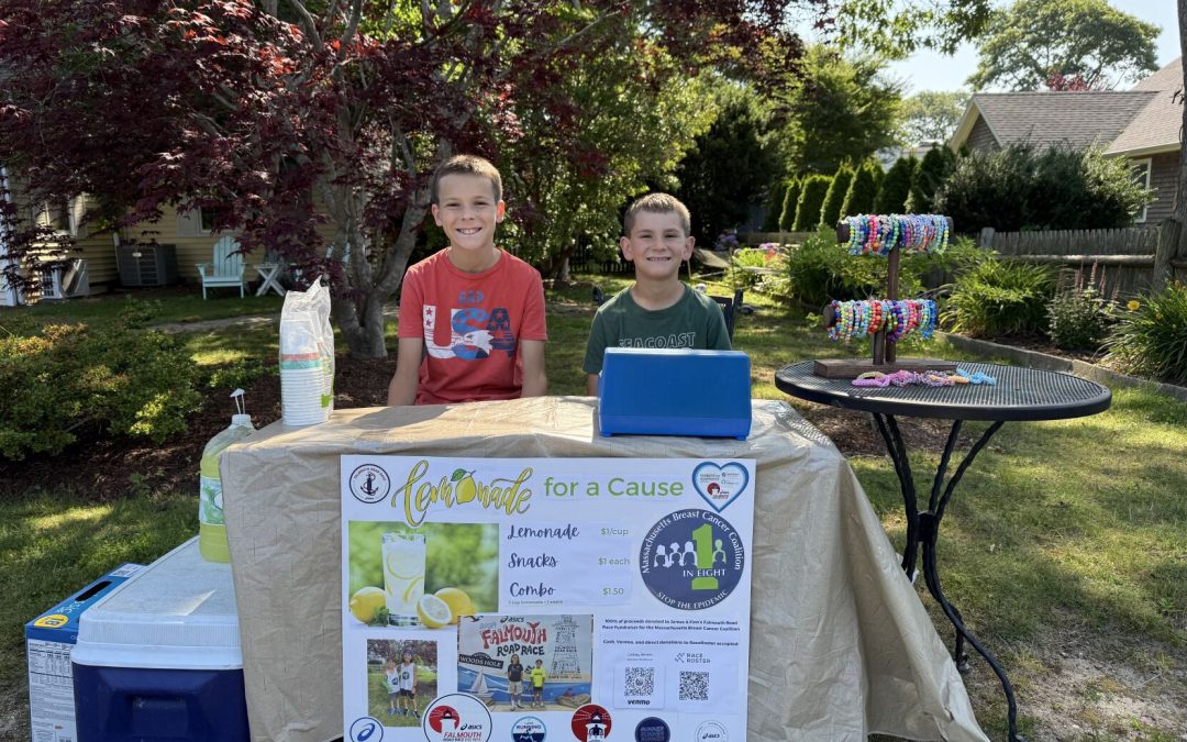 Brothers James And Finn Benson Lace Up In Support Of Breast Cancer Prevention